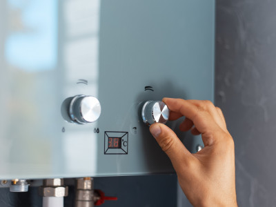 DÉG kazán szerelés